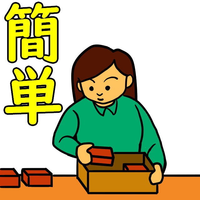 ⭐️月火水のみ♪未経験OK！シンプルネイルOK！扶養内OK！軽作業！シール貼り梱包！ピッキング⭐️